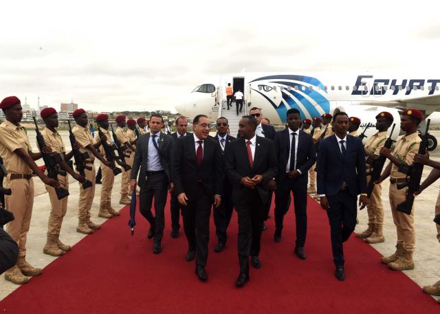 وصول رئيس الوزارء الصومال