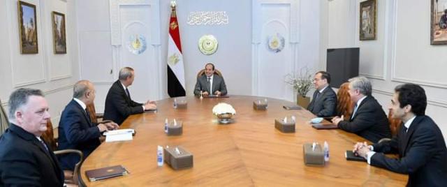 الرئيس السيسي يؤكد دعم أنشطة شركة شيفرون بمصر في البحث والكشف عن البترول