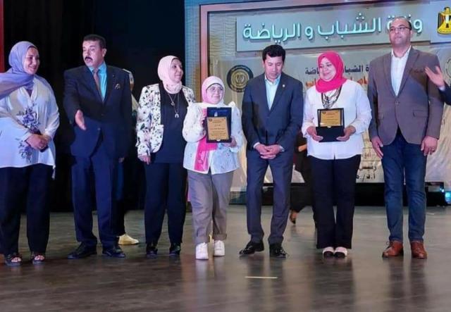الفائزين في مسابقة الإتحاد العام لمراكز شباب مصر