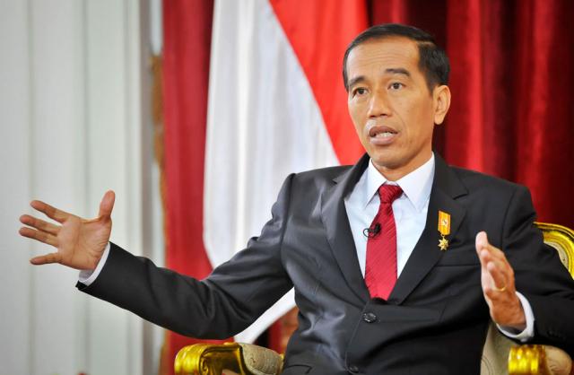 الرئيس الإندونيسي جوكو ويدودو 