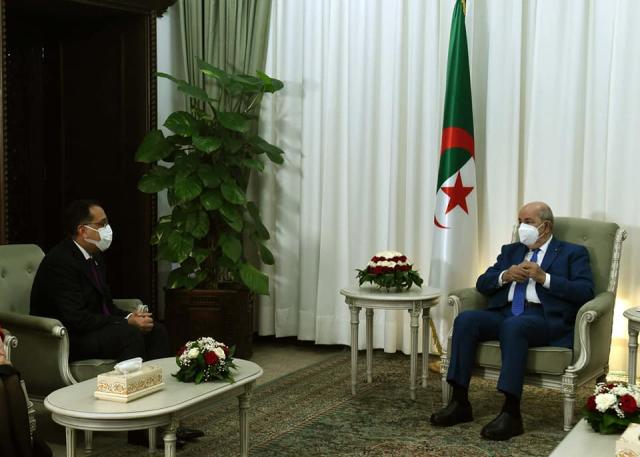 رئيس الوزراء والرئيس الجزائري 