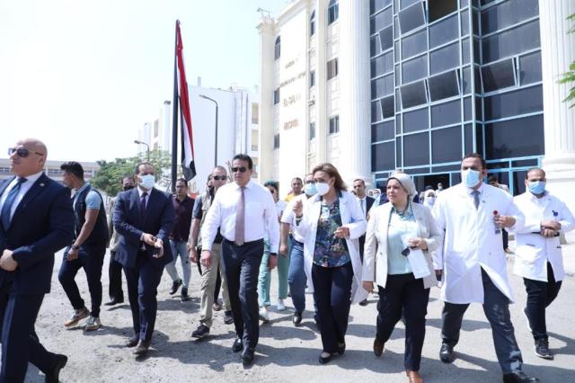 جولة وزير الصحة بمستشفى السلام التخصصي ومركز أورام السلام