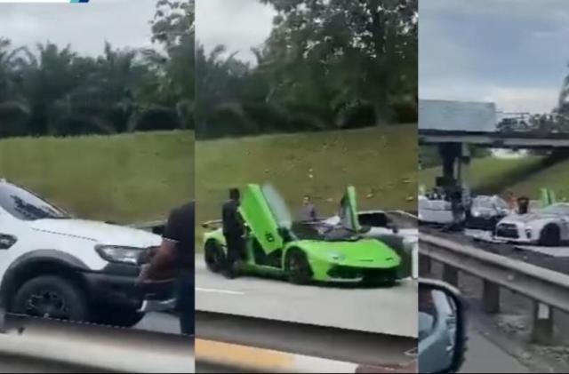 سائق رينجر مجنون يُحطم السيارات الفاخرة على الطريق - فيديو