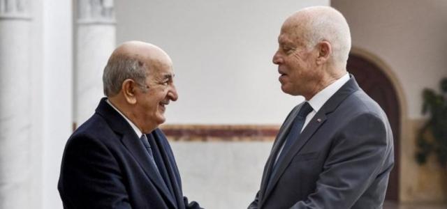 الرئيس الجزائري ونظيره التونسي
