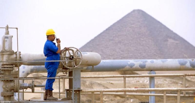 إنتاج وتصدير البترول والغاز المصري