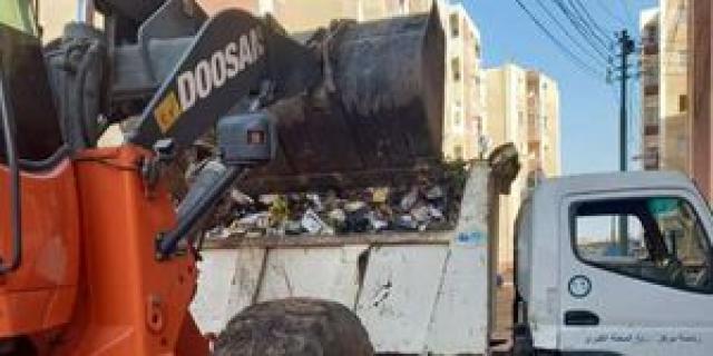 سوهاج: متابعة حملات النظافة خلال أيام العيد لرفع الأتربة والمخلفات