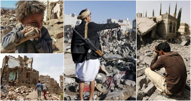 دمار البنية التحتية في اليمن