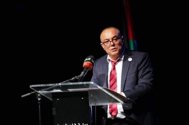 وزير الثقافة الفلسطينية عاطف أبو سيف 