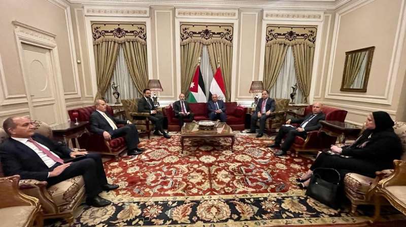جلسة مشاورات  بين وزير الخارجية ونظيره الأردني 