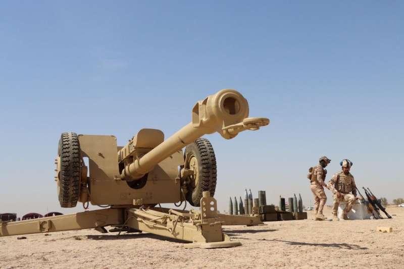 العراق يعلن إنتاج مدفع حربي محلي الصنع... فيديو