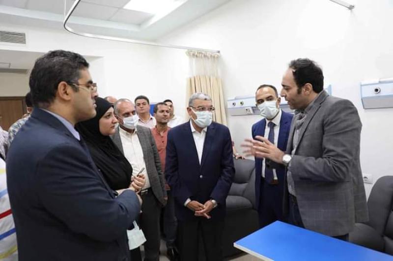 محافظ المنيا يتفقد وحدة التصلب المتعدد بمستشفى سمالوط التخصصي