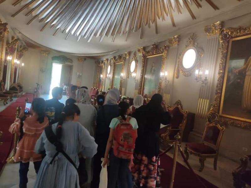 ثقافة الجيزة في زيارة لقصر الأمير محمد علي
