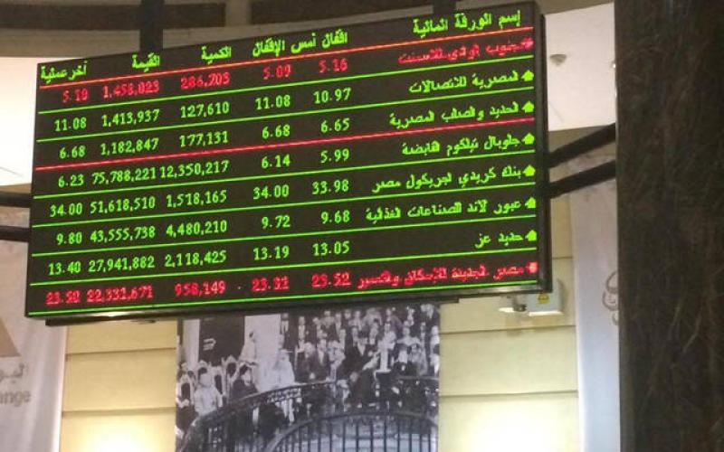 أداء إيجابي لمؤشرات البورصة المصرية بمستهل جلسة بداية الأسبوع