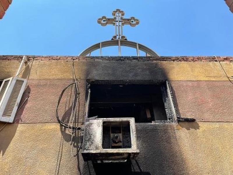 متحدث الصحة يكشف تفاصيل حادث حريق كنيسة إمبابة.. فيديو