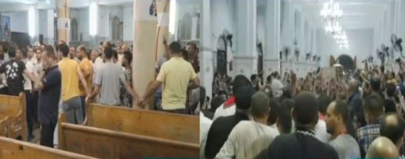 بث مباشر.. وصول جثامين ضحايا حادث كنيسة إمبابة تمهيدا للصلاة عليهم
