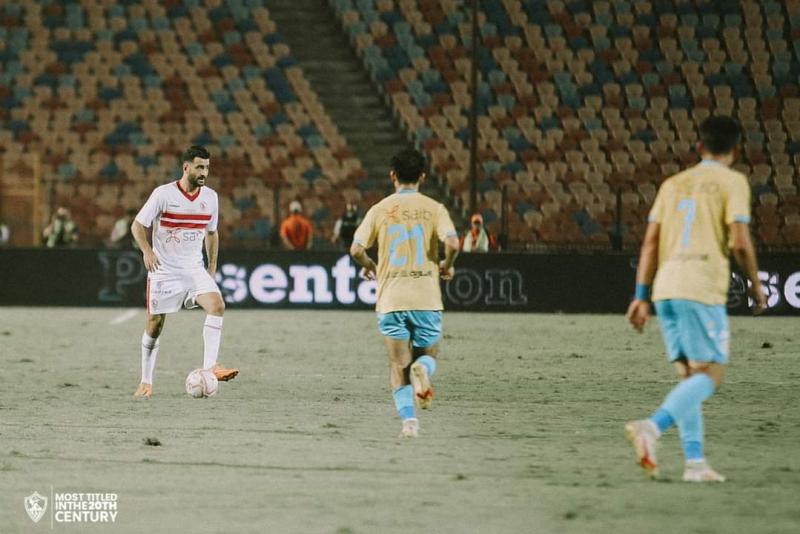 حمزة المثلوثي لاعب الزمالك 