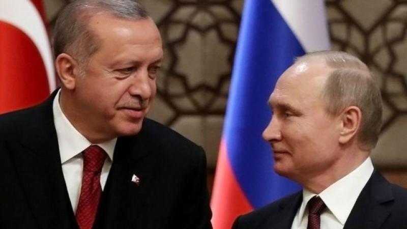 الرئيس التركي أردوغان ونظيره الروسي بوتين