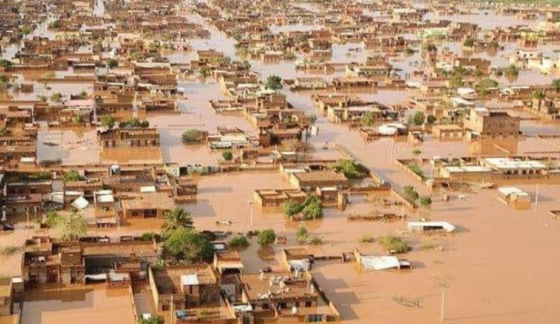 السيول في السودان 