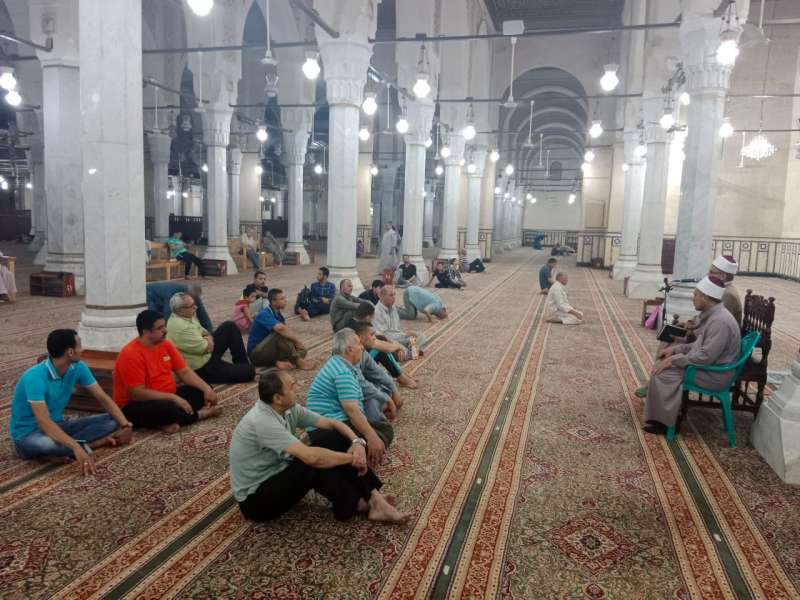 مجالس الإقراء بمساجد الأوقاف
