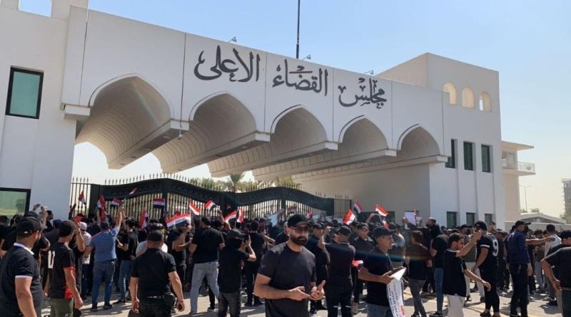 المظاهرات في العراق 