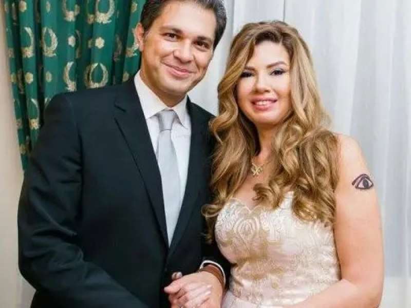 هكذا احتفلت رانيا فريد شوقي بعيد زواجها
