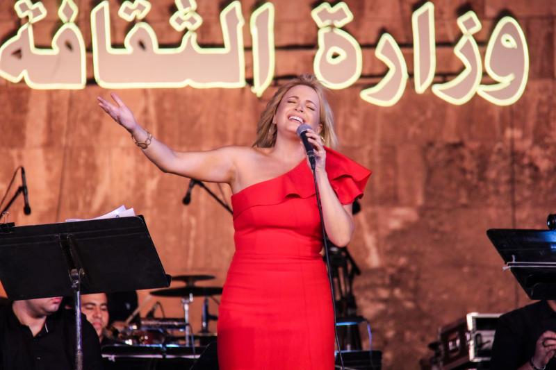 تانيا قسيس تتألق في مهرجان القلعة الدولي للموسيقى والغناء
