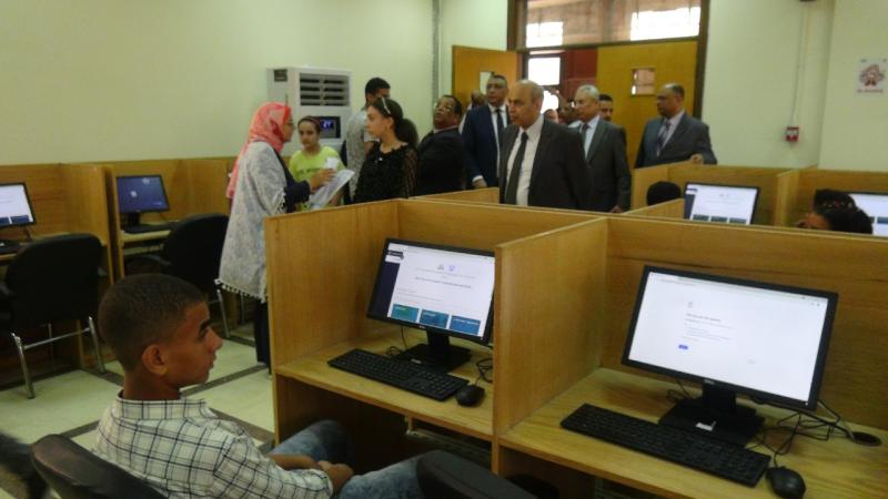 جامعة المنيا تستقبل الطلاب المتقدمين لـ«مبادرة أشبال مصر الرقمية»