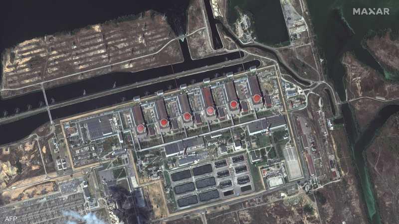 فصل محطة زابوريجيا النووية عن خط الكهرباء الرئيسي