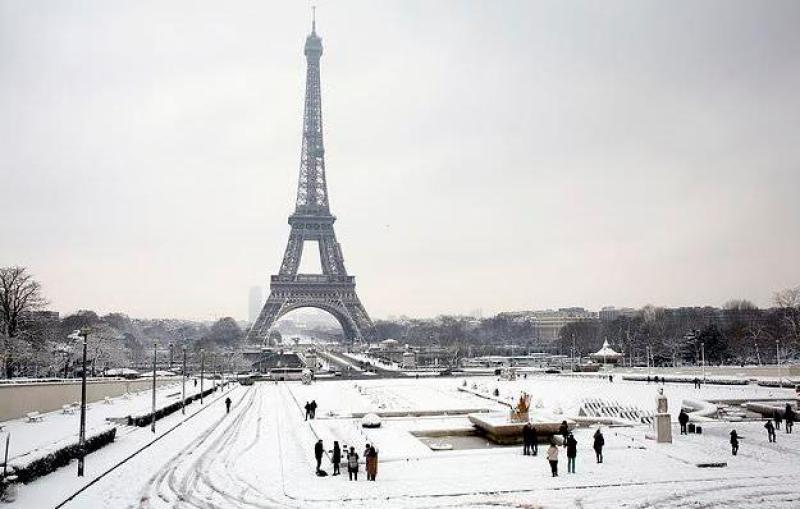 الشتاء في فرنسا 