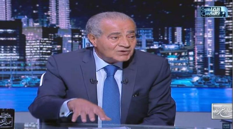 وزير التموين في حديث القاهرة - المصدر صورة للبرنامج