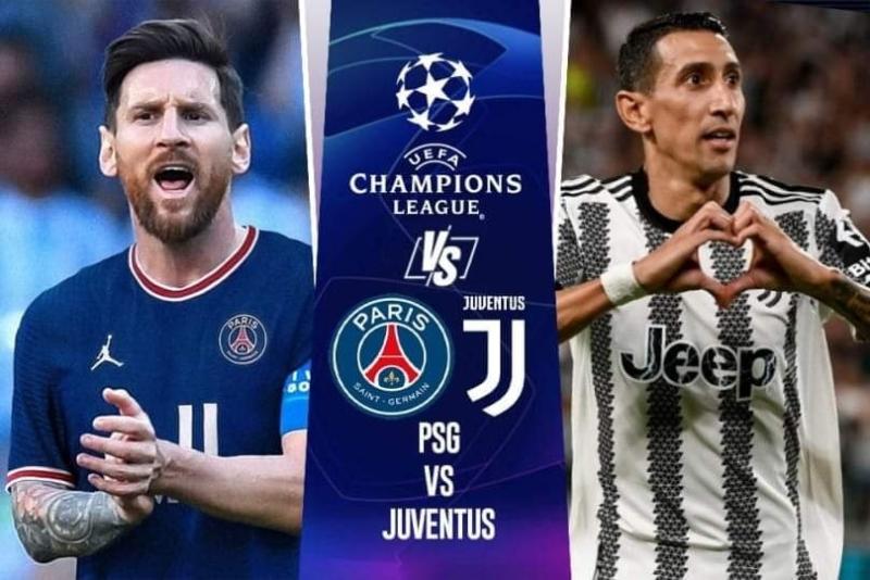بث مباشر مباراة باريس سان جيرمان ويوفنتوس في دوري أبطال أوروبا