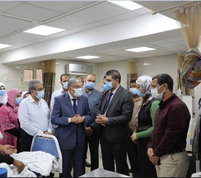 تفعيل خدمة وحدة التشخيص عن بعد بمستشفى صدر المنيا