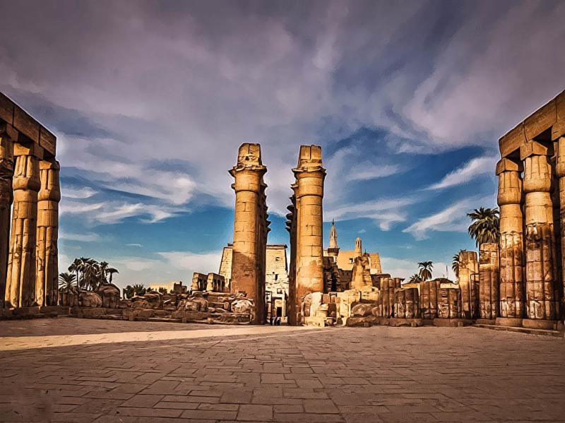 سحر العمارة الفرعونية- رويترز