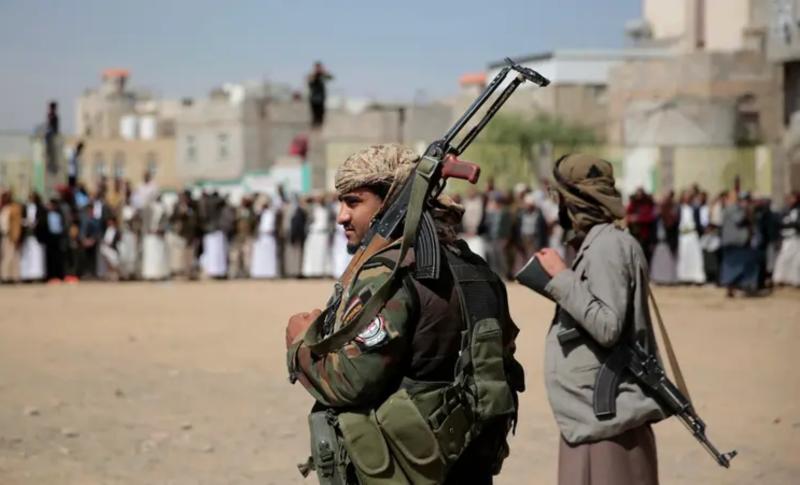 مقاتلون حوثيون في صنعاء