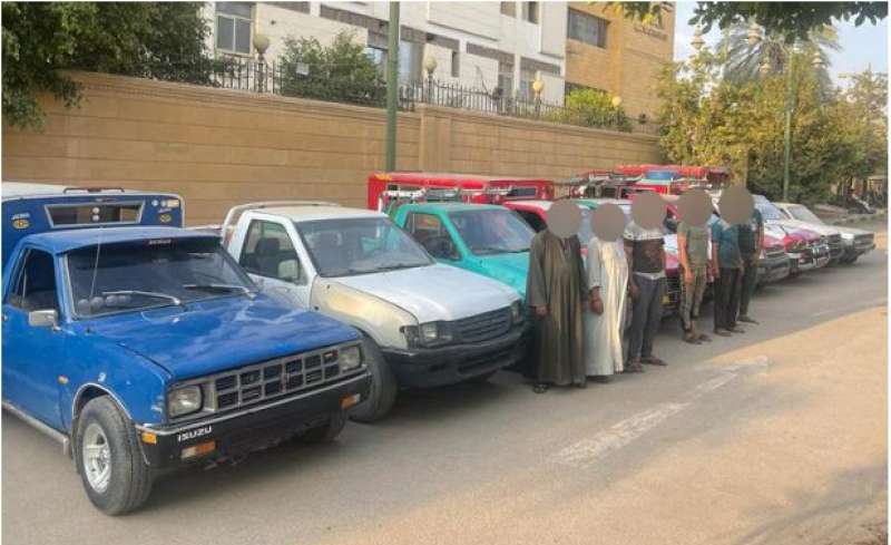 القبض على عصابة سرقة السيارات بالقاهرة