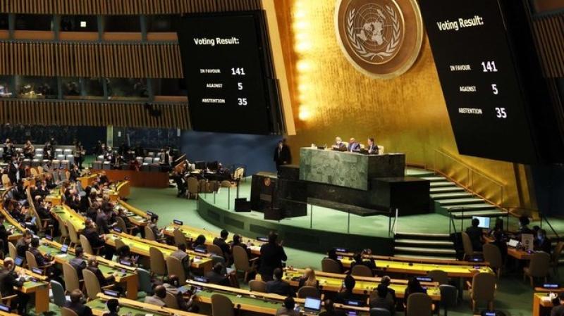الجمعية العامة للأمم المتحدة- الموقع الرسمي 