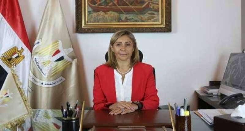 نيفين الكيلاني وزيرة الثقافة 