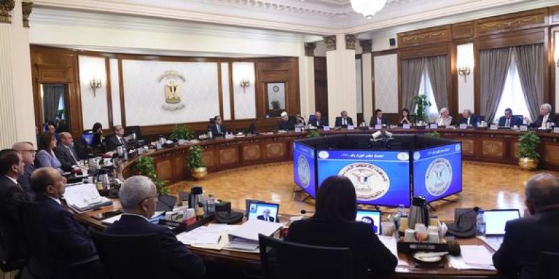 اجتماع الحكومة-صورة من صفحة مجلس الوزراء عبر فيسبوك