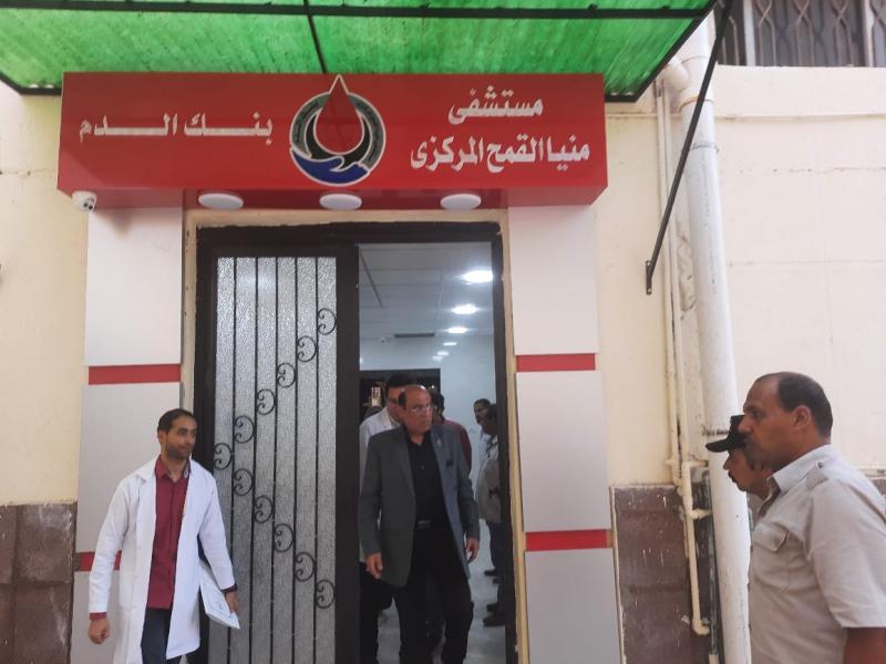تفقد وكيل وزارة الصحة للمستشفى منيا القمح والسعديين 
