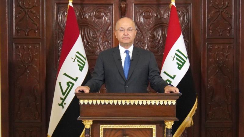 الرئيس العراقي يبحث تطورات الوضع السياسي مع ممثلة الأمم المتحدة