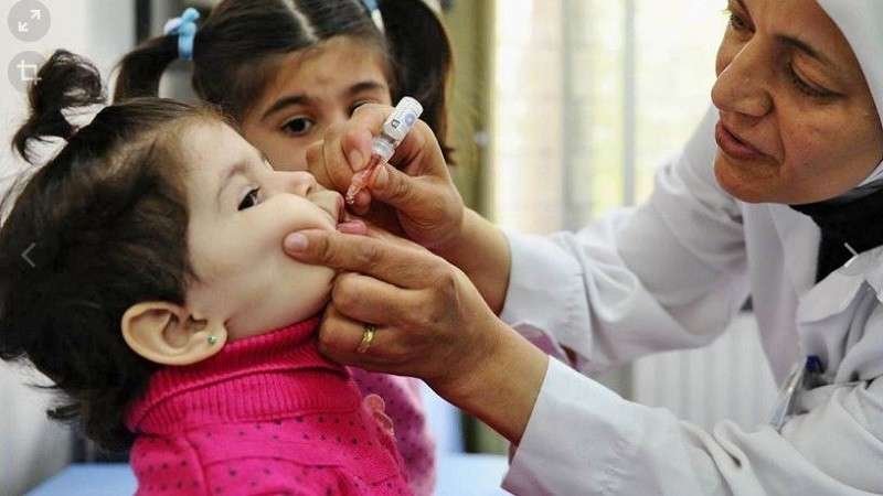 بدء حملة التطعيم ضد شلل الأطفال في الجيزة الأحد المقبل