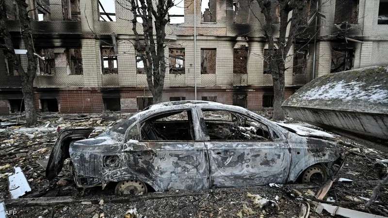 قصف روسي على العاصمة الأوكرانية كييف