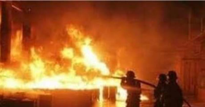 بدون إصابات.. السيطرة على حريق منزل في سوهاج