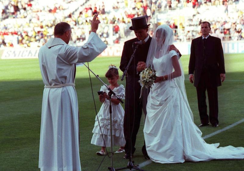 حفل زفاف في كأس العالم 1998