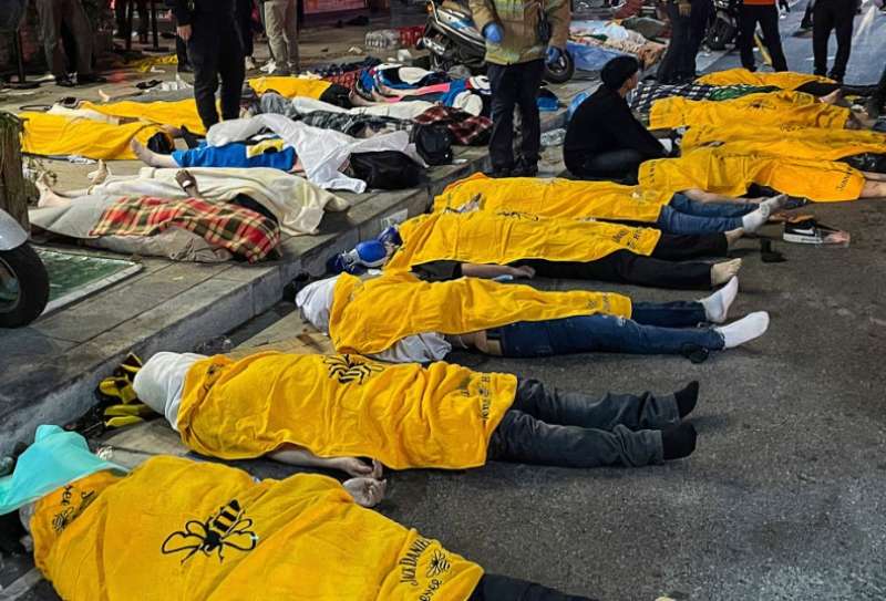 عاجل.. سقوط 120 قتيلا في كوريا الجنوبية بسبب الهالويين