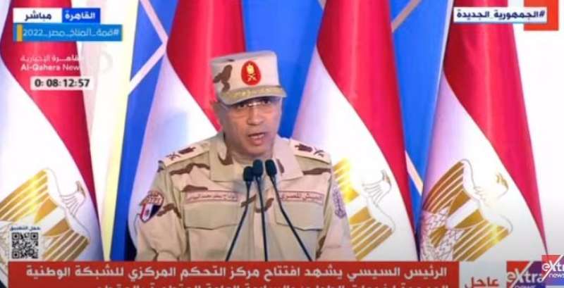 مدير إدارة الإشارة بالقوات المسلحة يعلن إطلاق أول قمر صناعي مصري «طيبة 1»