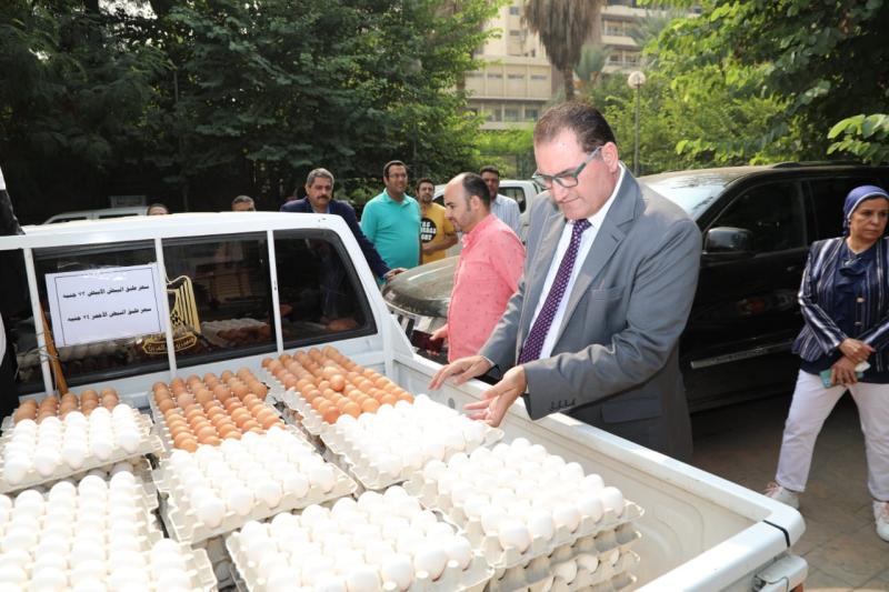 وزارة الزراعة تطرح كميات من بيض المائدة بمنافذها 