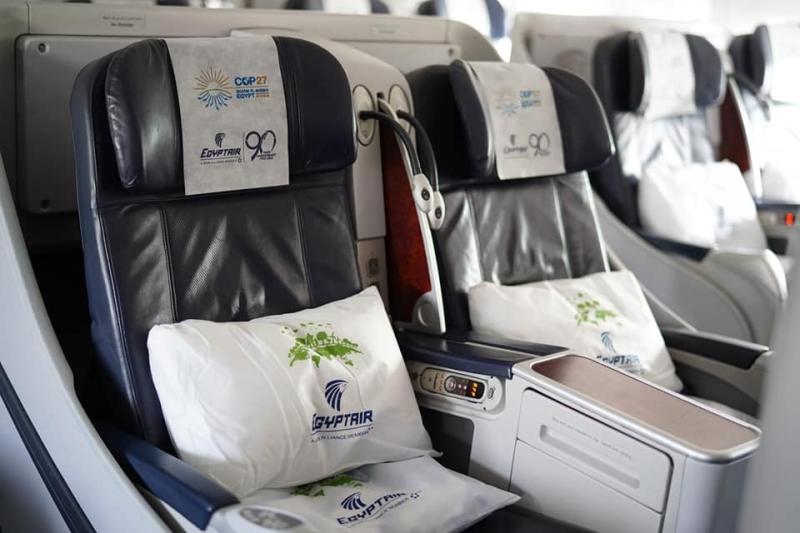 مصر للطيران تنظم 250 رحلة لنقل المشاركين في مؤتمر المناخ COP 27
