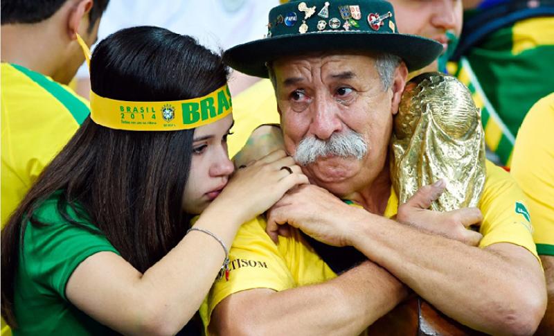 جماهير البرازيل كأس العالم 2014