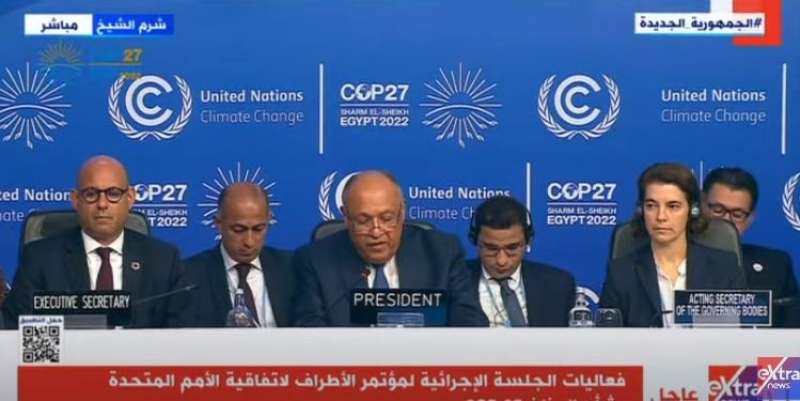 عاجل | وزير الخارجية: يجب مساعدة الدول الفقيرة للوفاء بمتطلبات مواجهة تغير المناخ